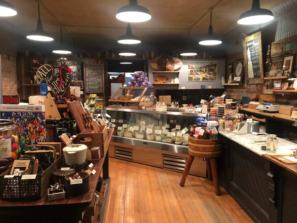 Bimi's Cheese Shop interior